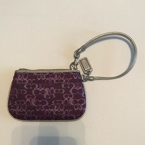 Authentic Coach Wristlet.